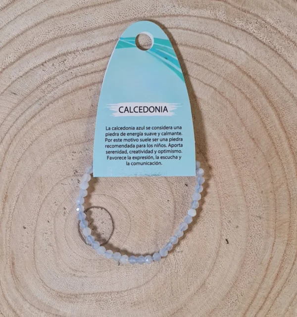 Pulsera de calcedonia