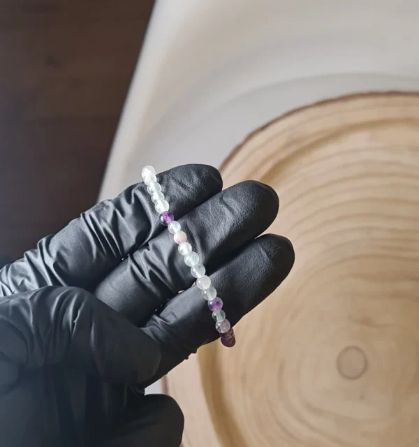 Pulsera de fluorita