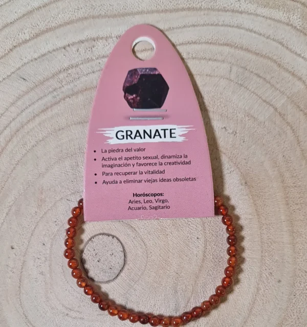 Pulsera de granate