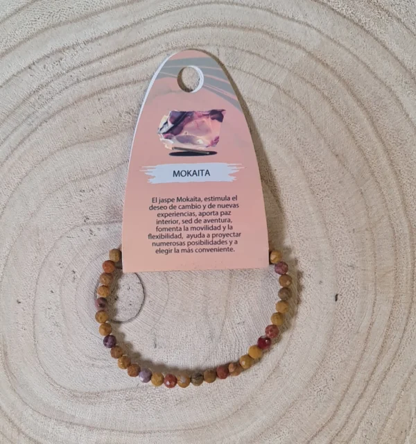 Pulsera de mokaita