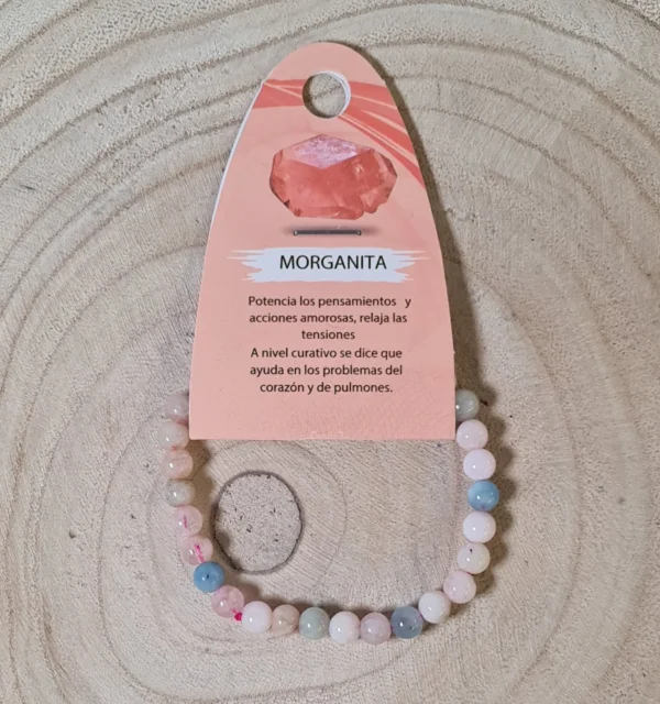 Pulsera de morganita