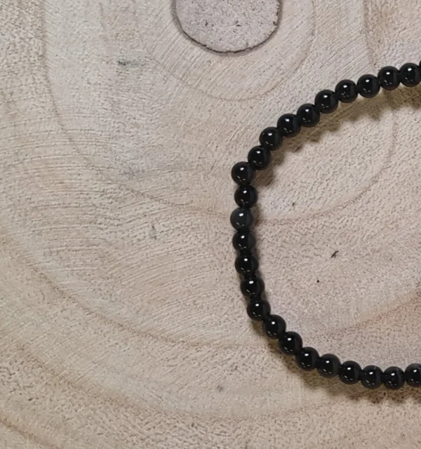 Pulsera de obsidiana pulida 2