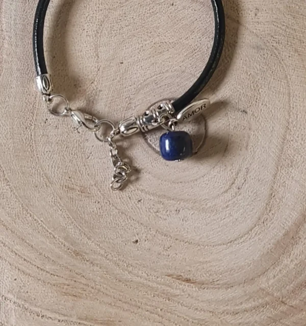 Pulsera de piedra de lapislázuli