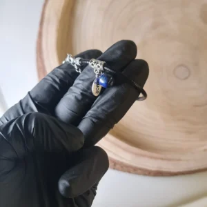 Pulsera de piedra de lapislázuli