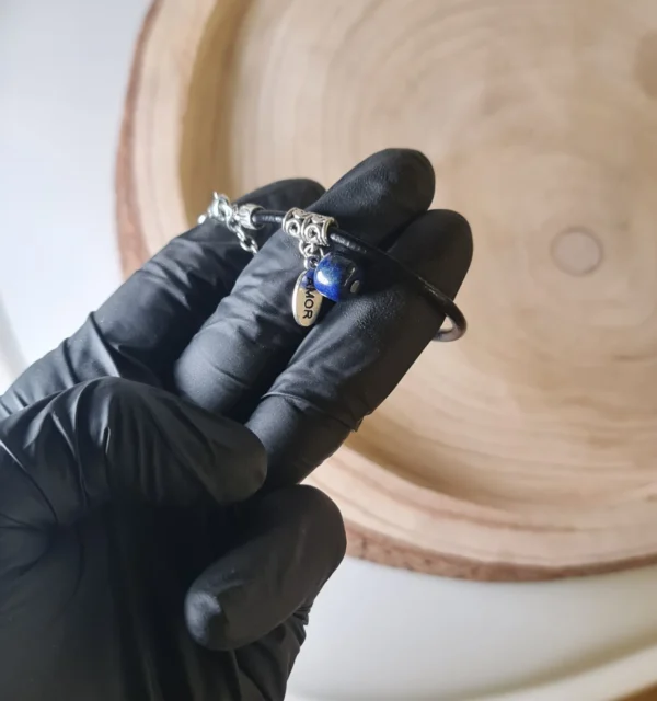 Pulsera de piedra de lapislázuli