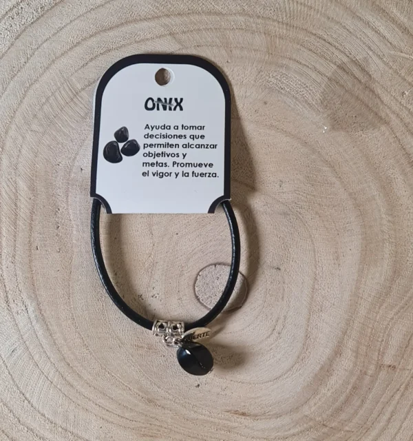 Pulsera de piedra de ónix