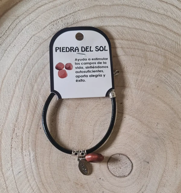 Pulsera de piedra del sol