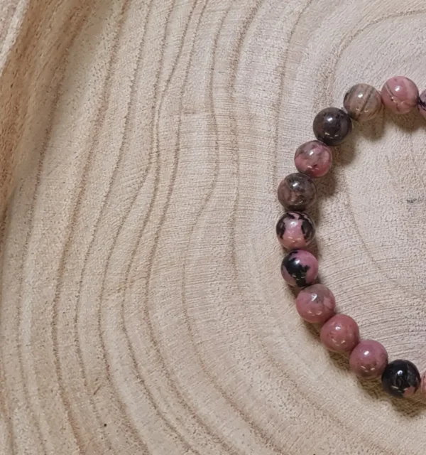 Pulsera de rodonita grande