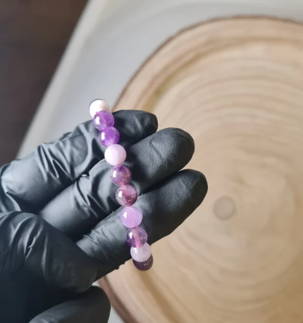 Pulsera geoda de amatista
