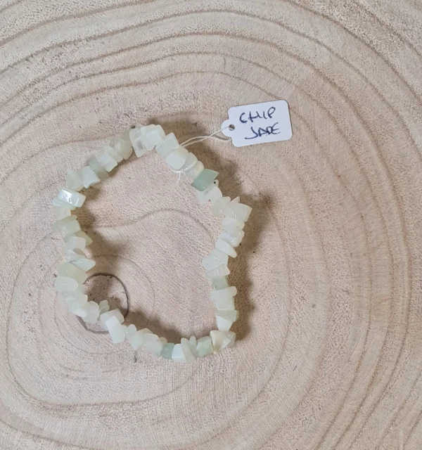 Pulsera jade chips