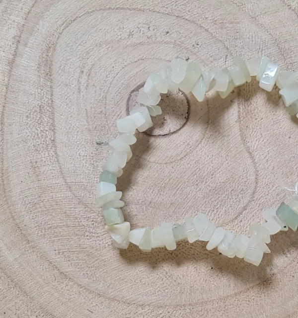 Pulsera jade chips