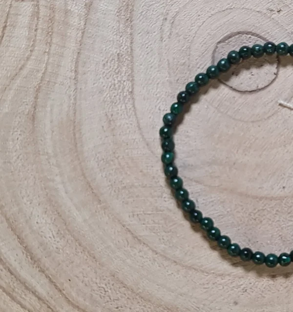 Pulsera malaquita 4mm