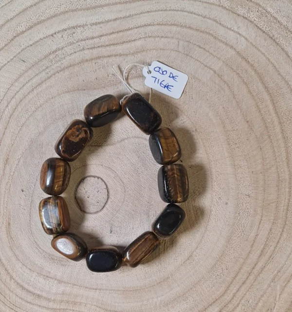 Pulsera ojo de tigre piedras