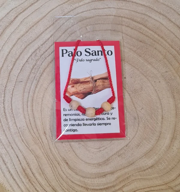 Pulsera palo santo