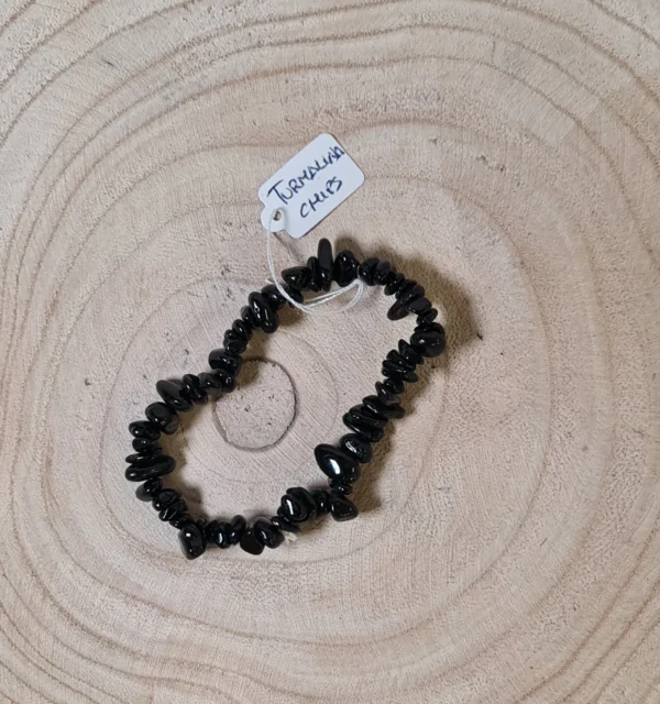Pulsera turmalina chips