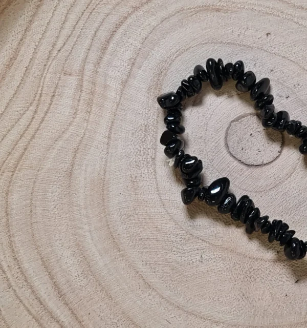 Pulsera turmalina chips
