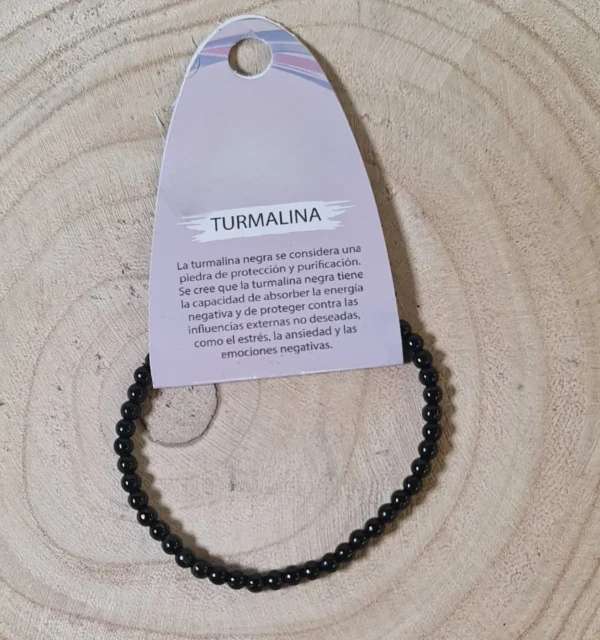 Pulsera turmalina pulida 2
