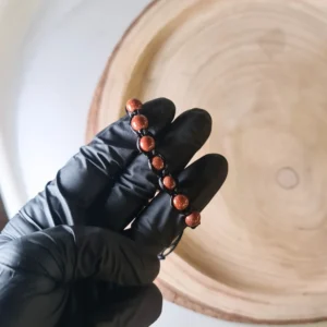 Pulsera venturina dorada 2