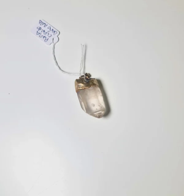 Punta de Cuarzo Baño Plata