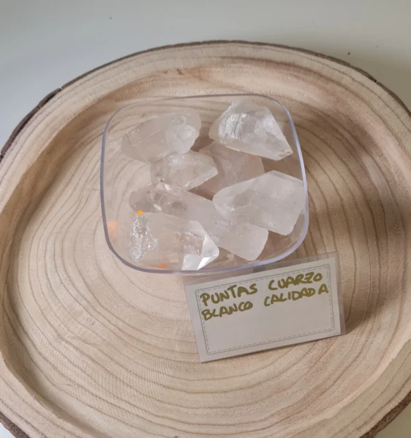 Puntas de Cuarzo Blanco