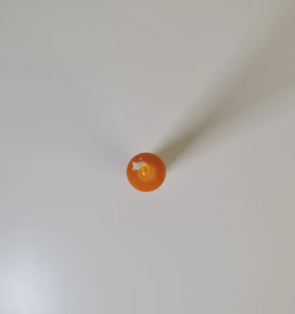 Vela grande naranja