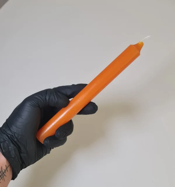 Vela grande naranja