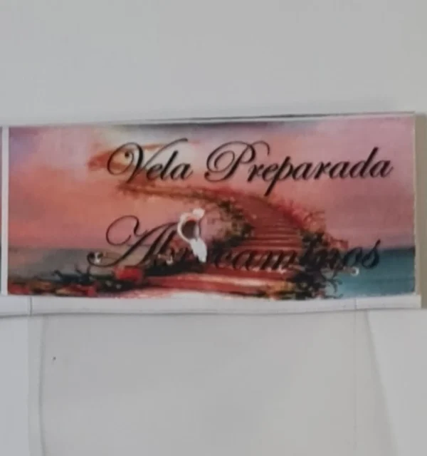Vela preparada Abrecaminos