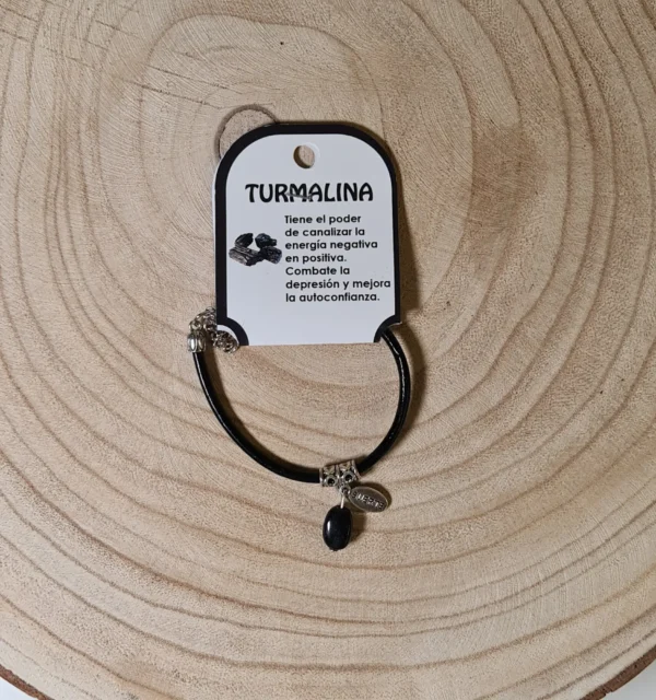 pulsera turmalina simple