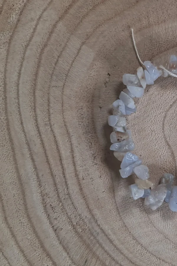 Pulsera de ópalo chips