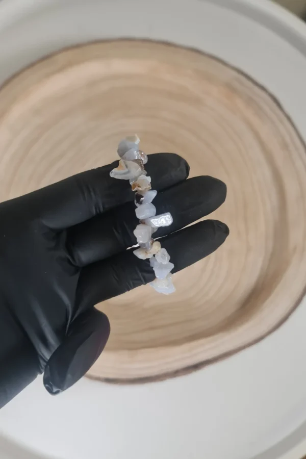 Pulsera de ópalo chips