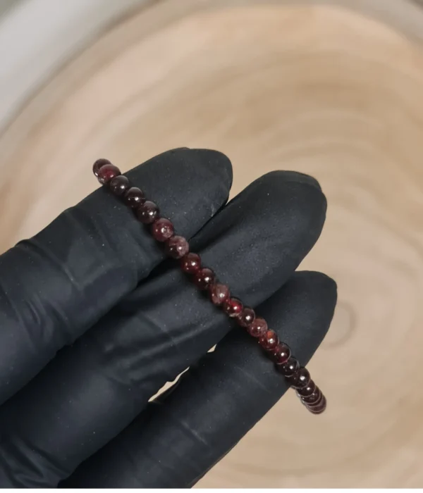Pulsera Granate 4mm