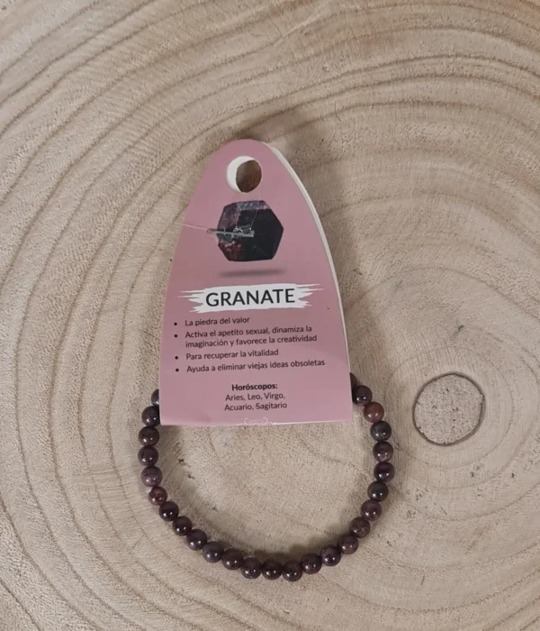 Pulsera Granate 6mm