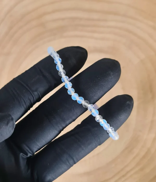 Pulsera Apatita Facetada 6mm