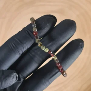 Pulsera Jaspe Facetada 4mm