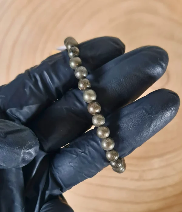 Pulsera Pirita 6mm