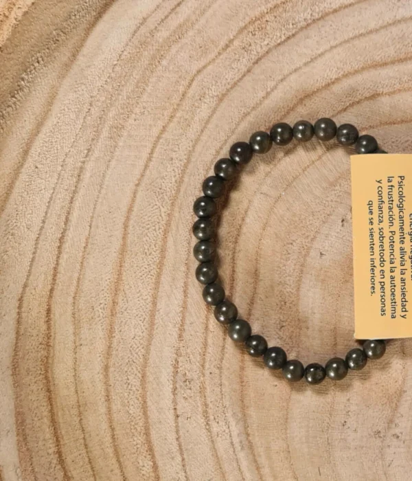 Pulsera Pirita 6mm